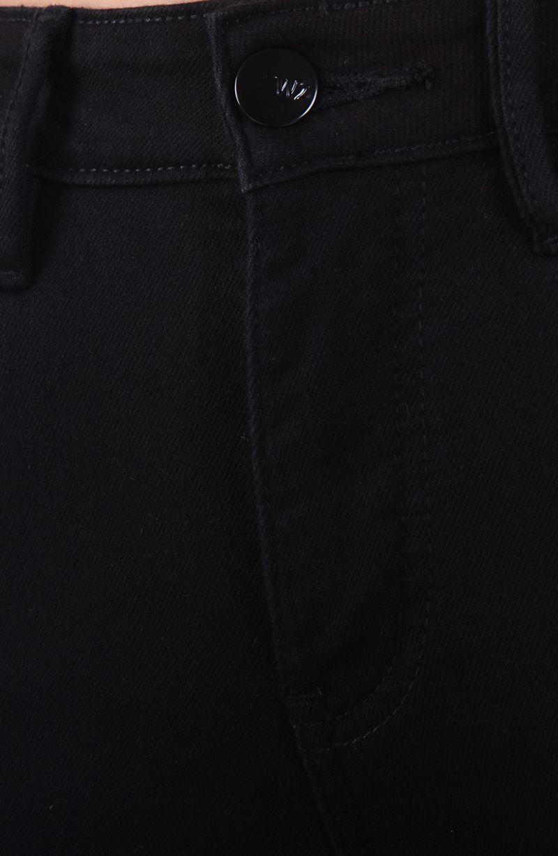 Jeans Recto Tiro Alto Pretina Basica 1 Boton-4