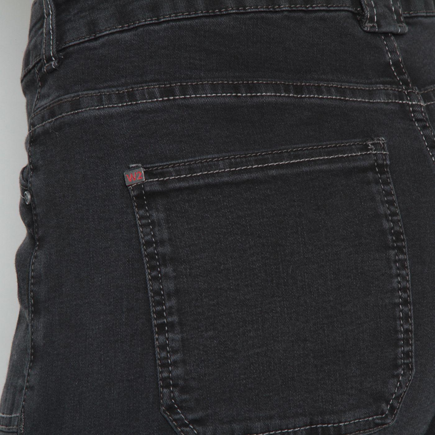 Jeans Wide Cargo Tiro Medio Pretina Basica   Un Boton-7
