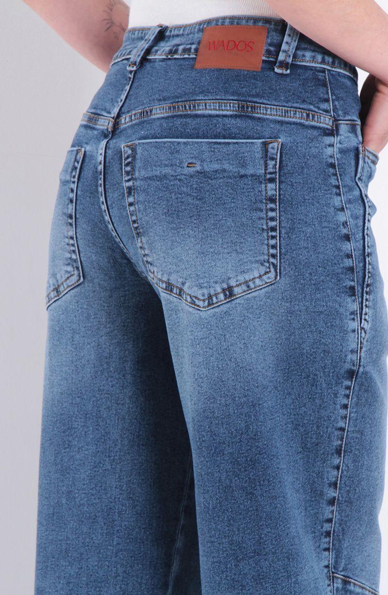 Jeans Balloon Tiro Alto Pretina Un Boton-4