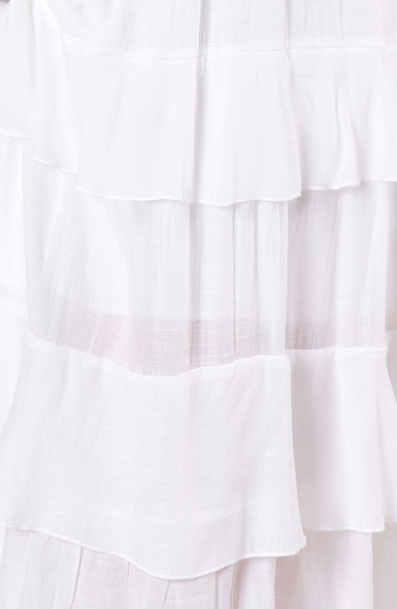 Vestido Sin Manga Broidery Con Cortes Escote V-5