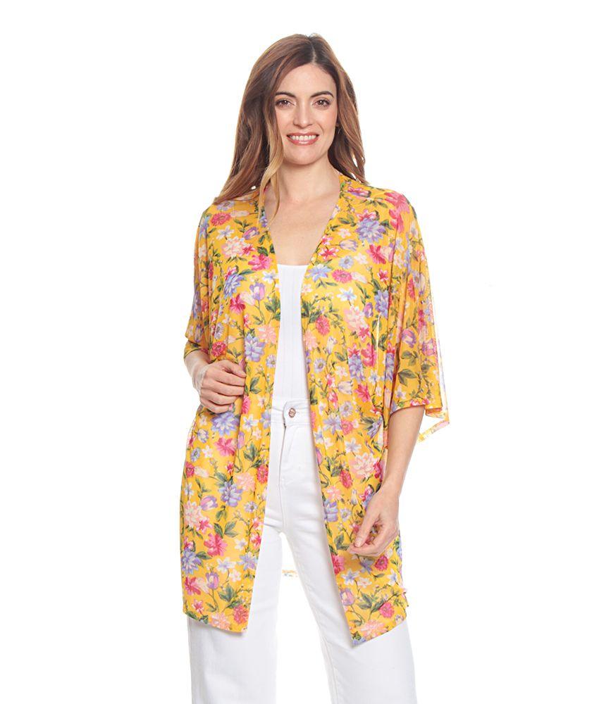 Kimono Manga Codo Estampado-0