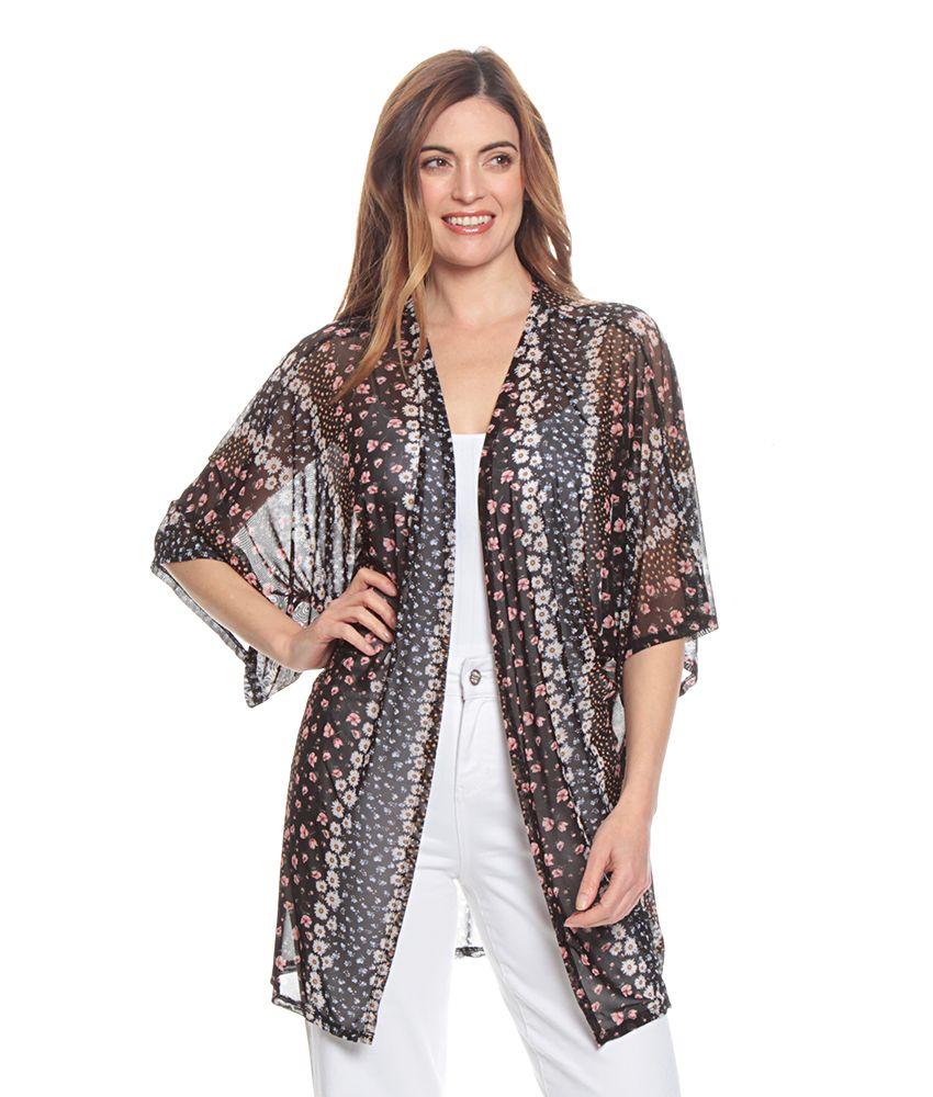 Kimono Manga Codo Estampado-0