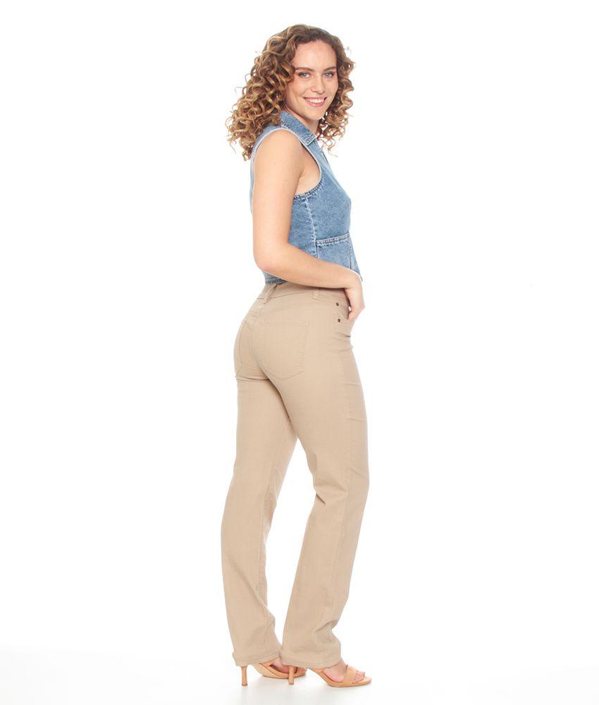 Pantalon  Recto Color  Pretina 1 Boton-6