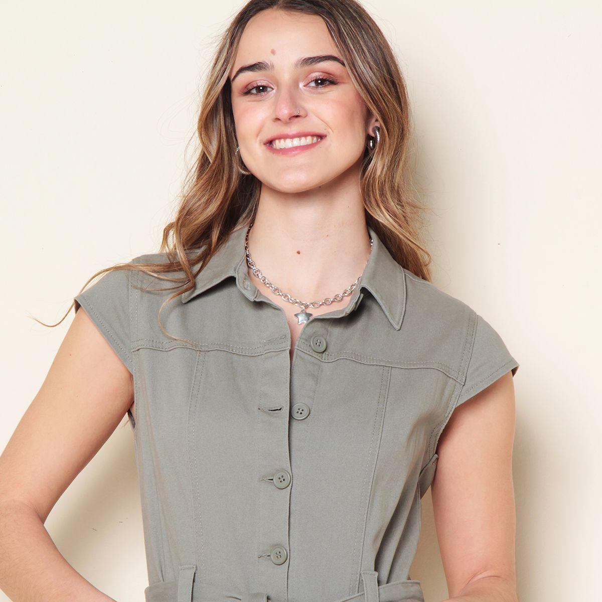 Enterito Manga Corta Twill-2