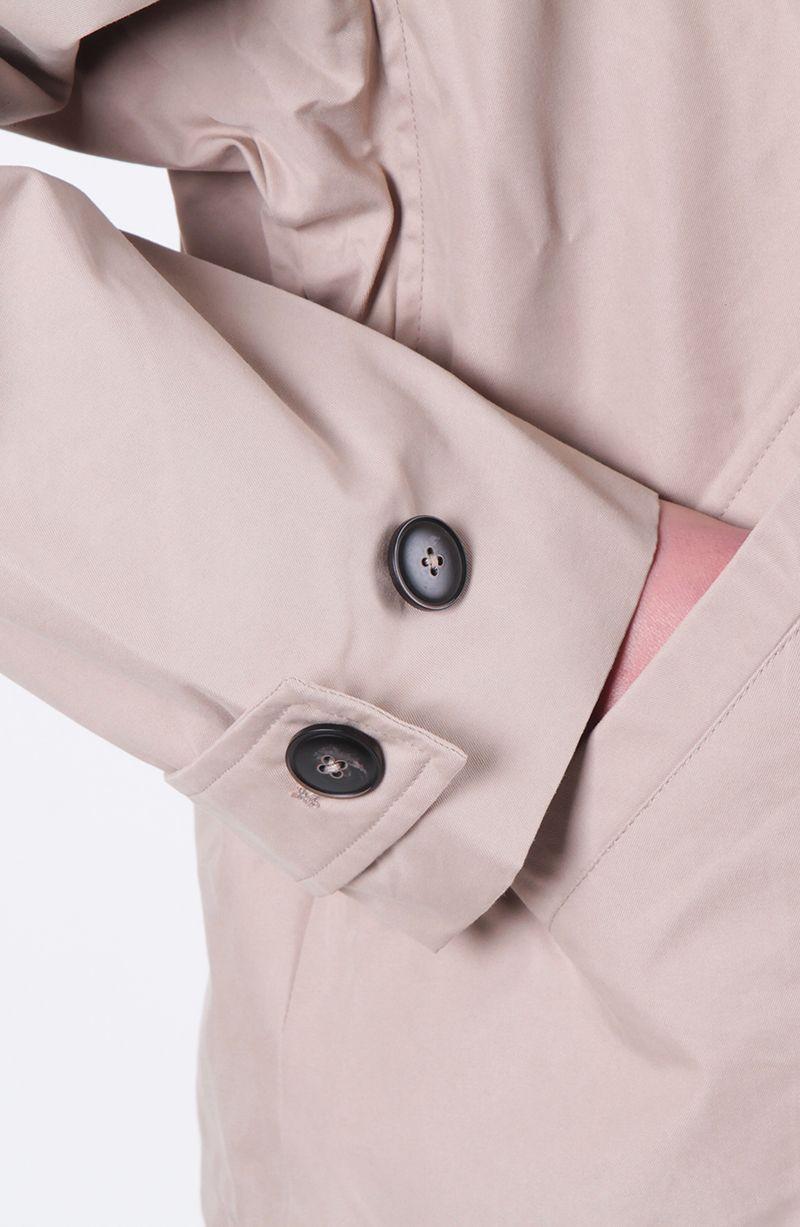 Chaqueta Manga   Larga Cruzada  Con Bolsillos-8