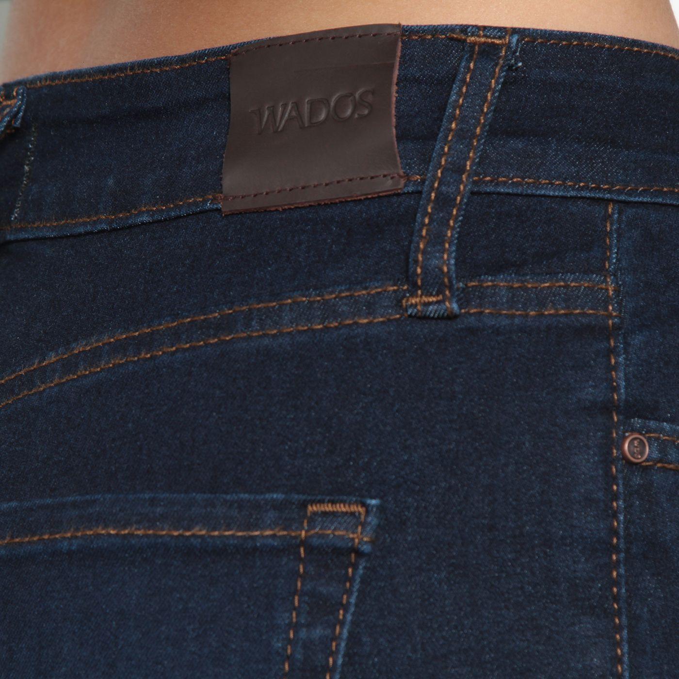 Jeans Basico Recto   Tiro Medio Pretina Un Boton-4