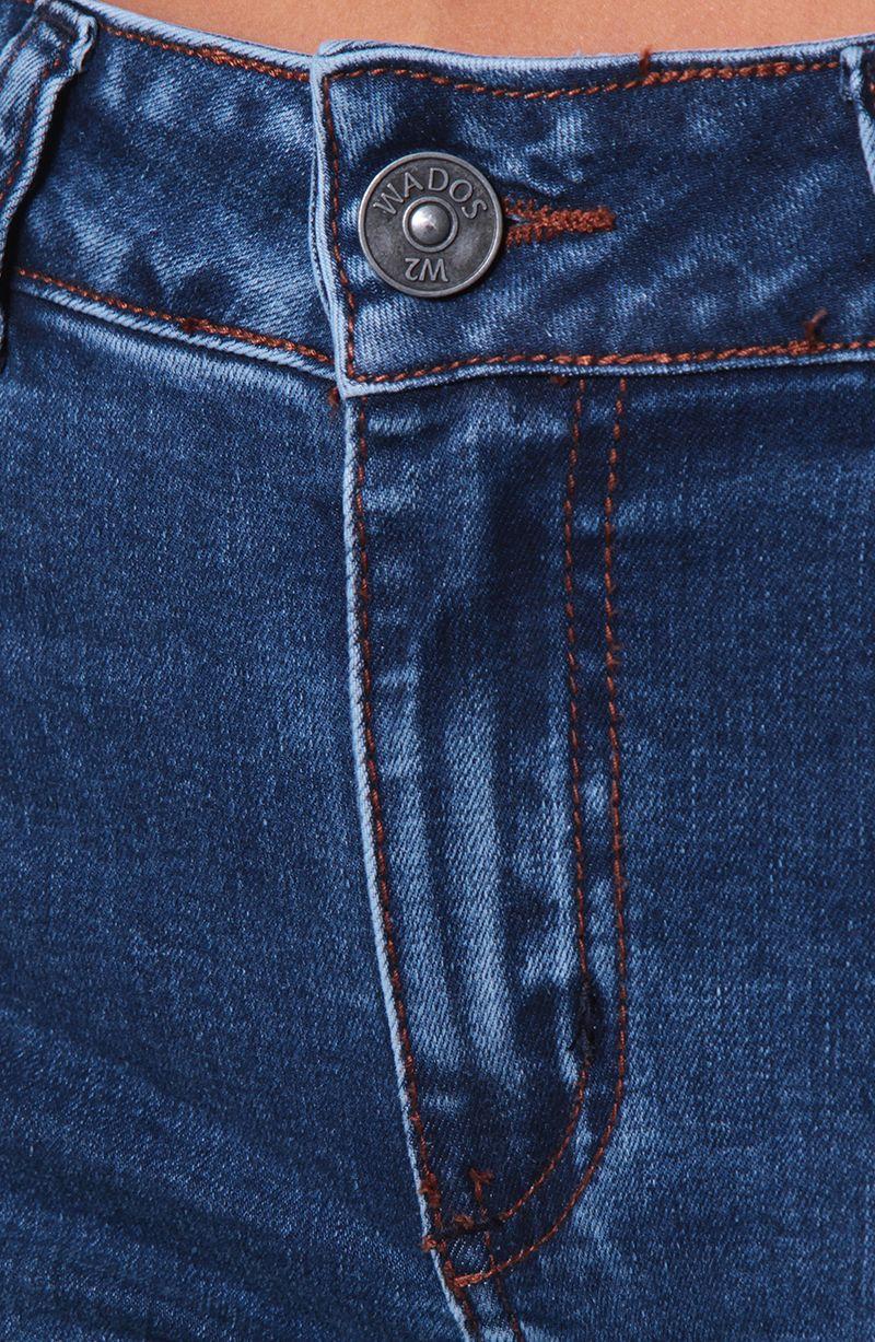 Jeans Push Up Recto Tiro Medio Pretina Basica Un Boton-2