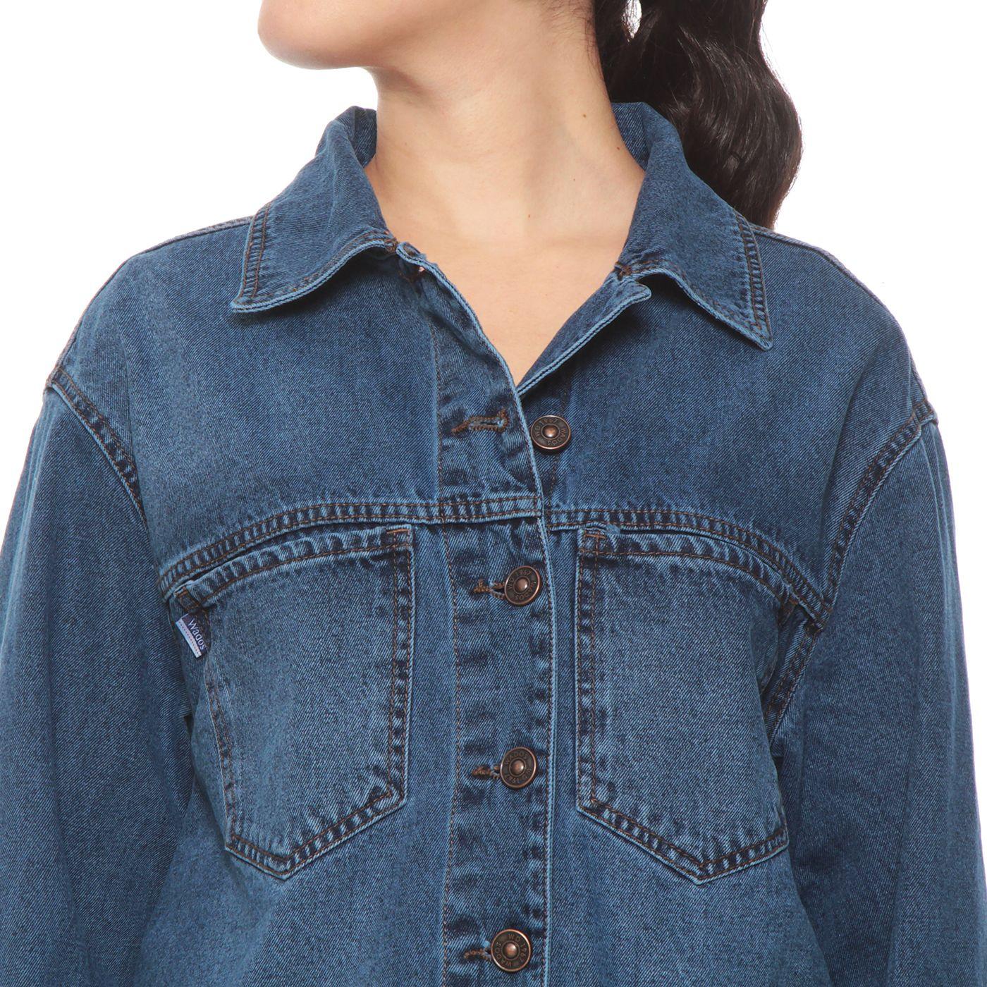 Chaqueta Denim Oversize Manga Larga-2