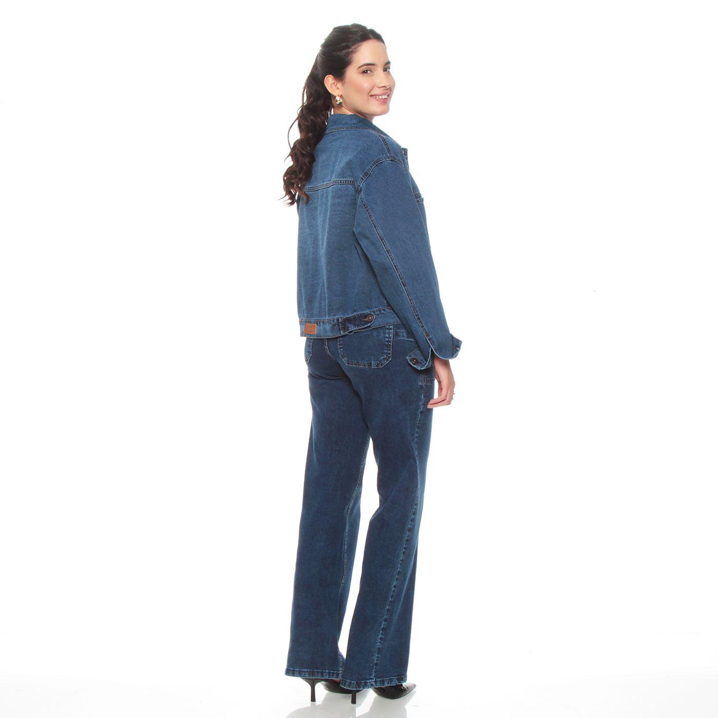 Chaqueta Denim Oversize Manga Larga-7
