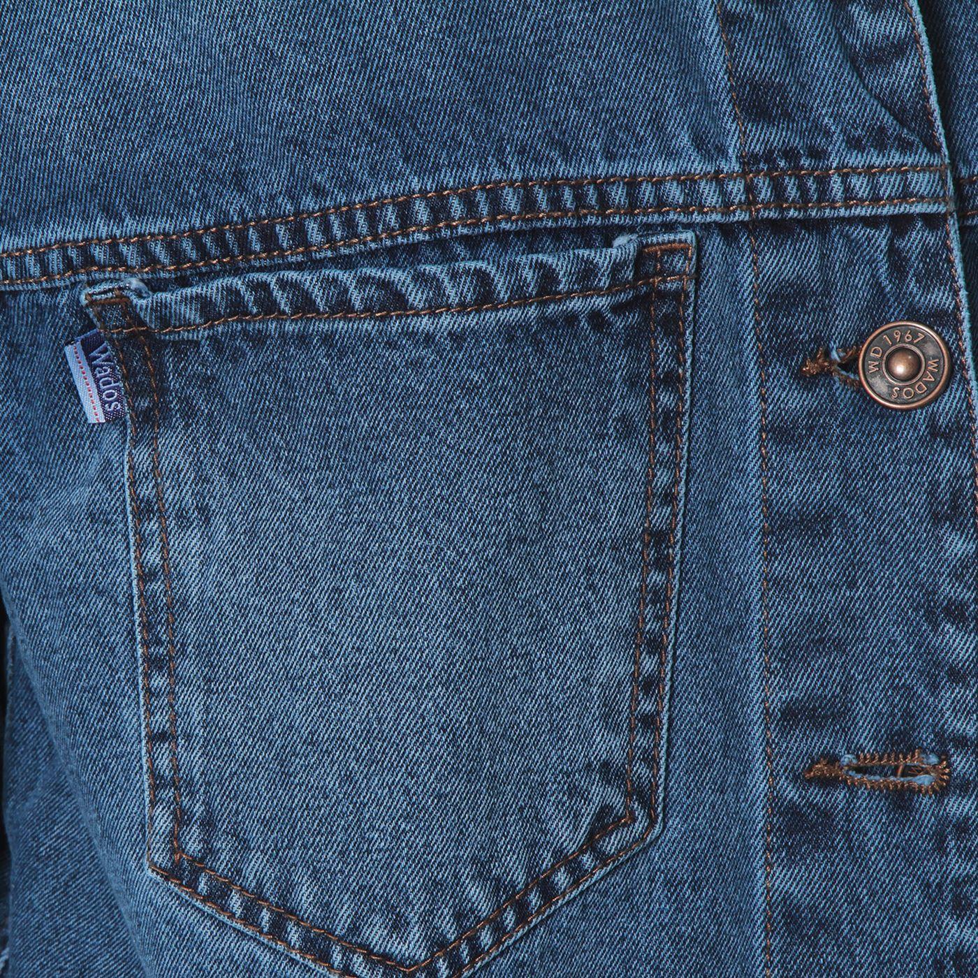 Chaqueta Denim Oversize Manga Larga-8