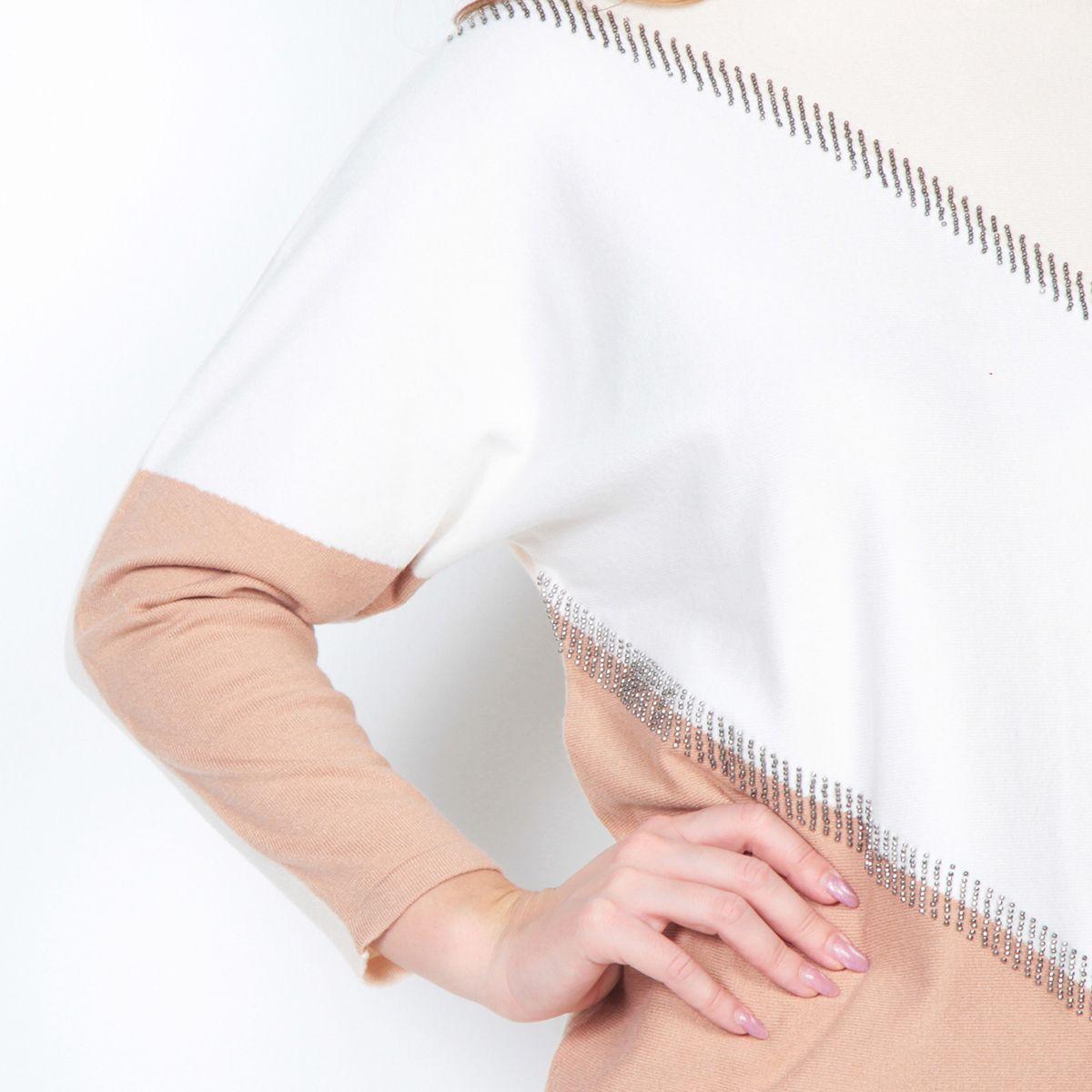 Sweater Escote Redondo Manga 3/4-4