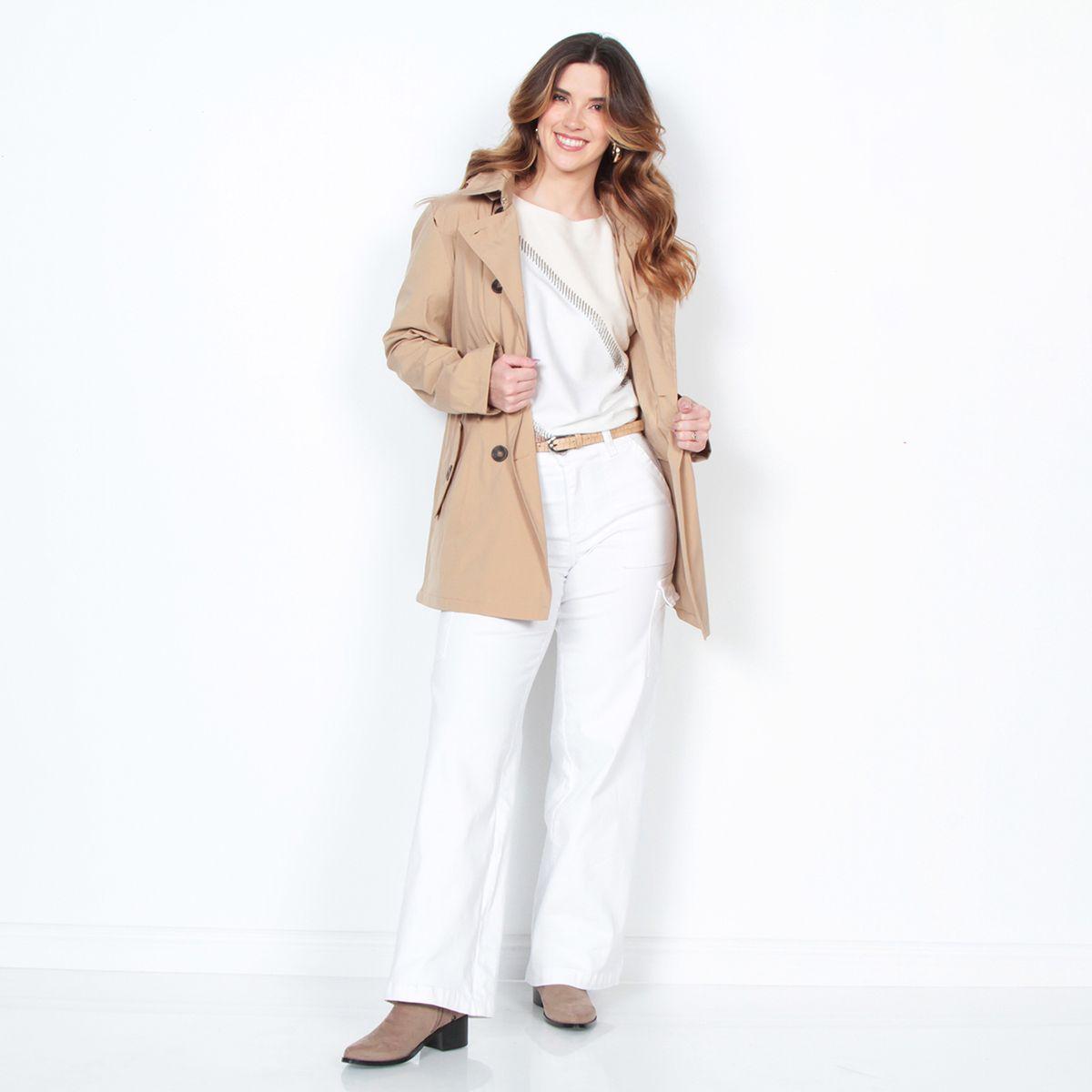 Sweater Escote Redondo Manga 3/4-5