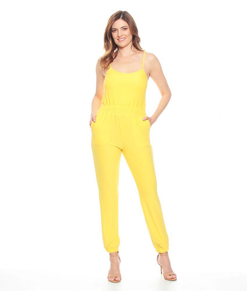 Enterito Sin Manga Tirantes Solido Elastico Cintura Y Basta-0