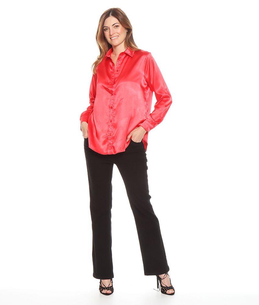 BLUSA CAMISERA MANGA LARGA SATINADA-8