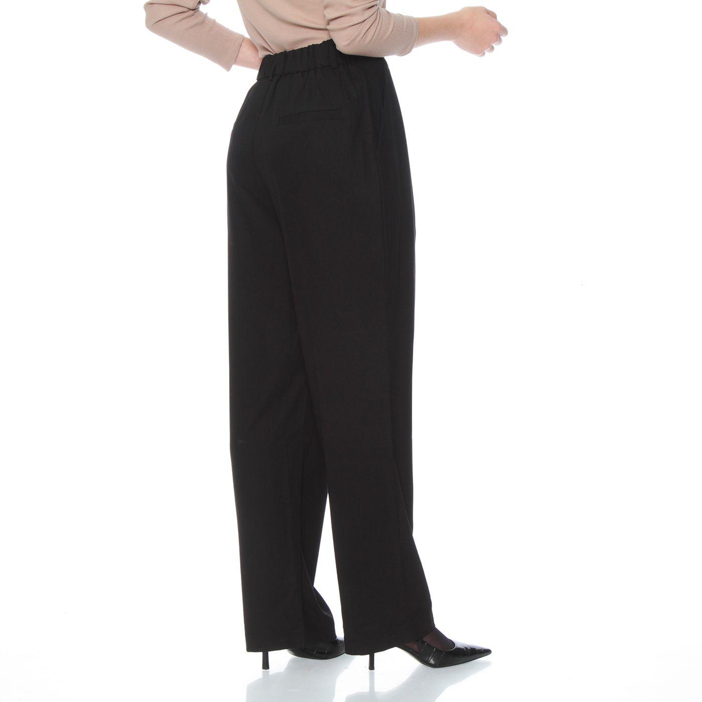 Pantalon Recto Tiro Alto Pretina Pasada-2