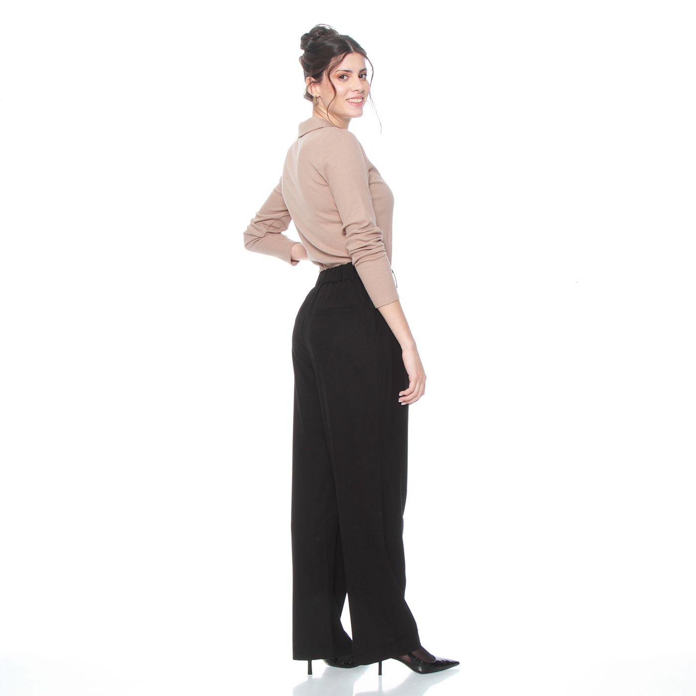 Pantalon Recto Tiro Alto Pretina Pasada-7