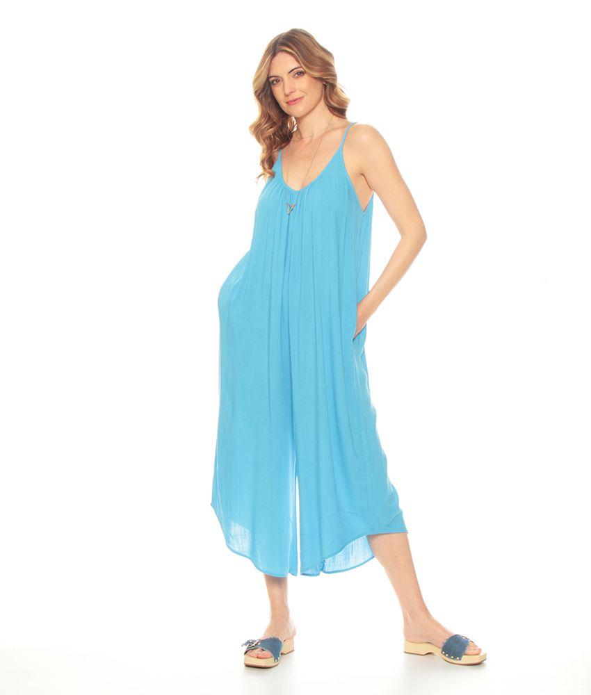 Enterito Rayon  Doble Bolsillo Tirantes Regulables-0