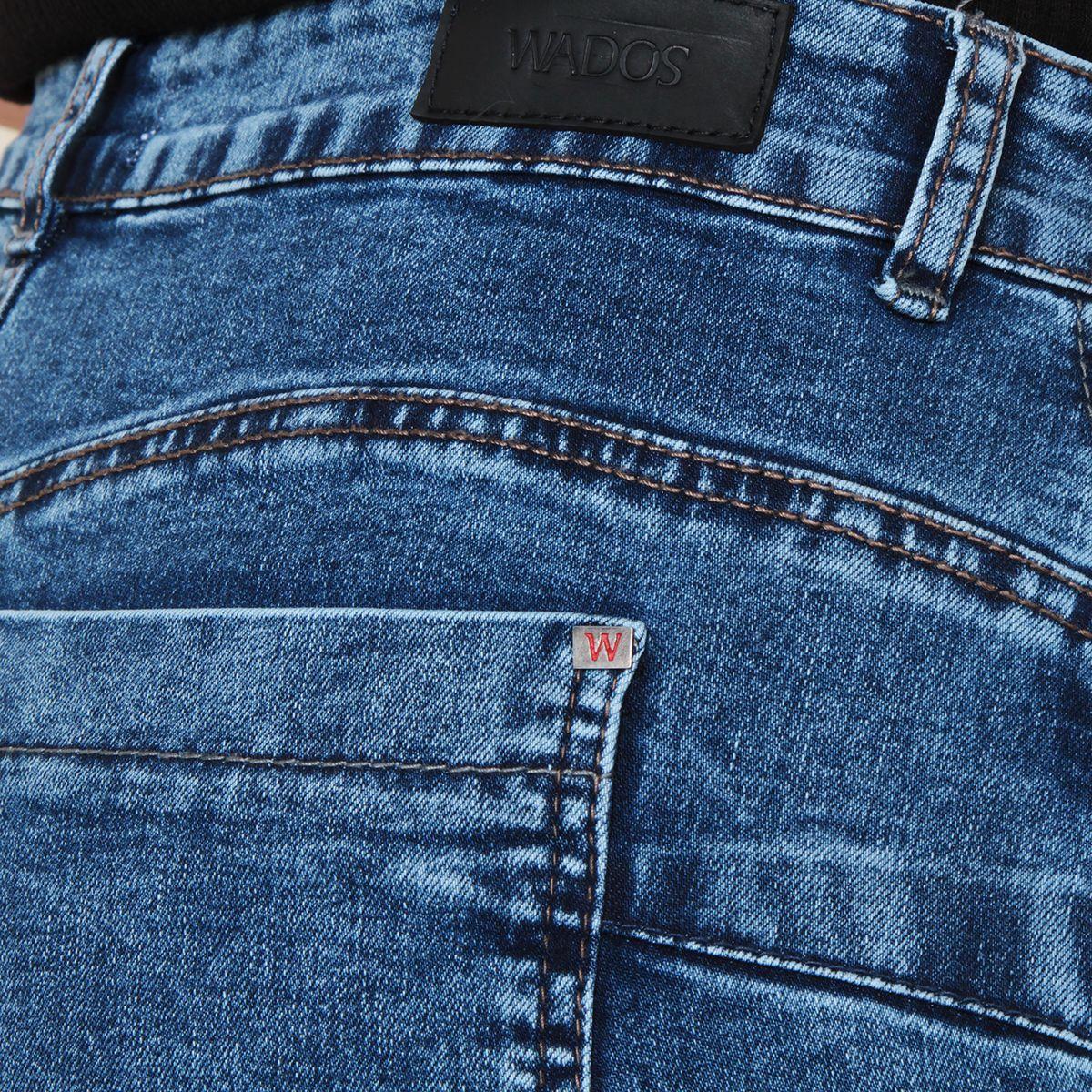 Jeans Wide Leg Tiro Alto Bolsillo Huaso Pretina Basica 1 Boton-4