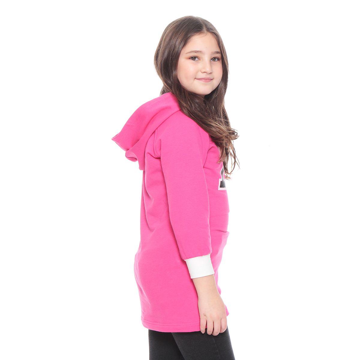 Poleron Infantil Con Gorro Estampado De Numero-3