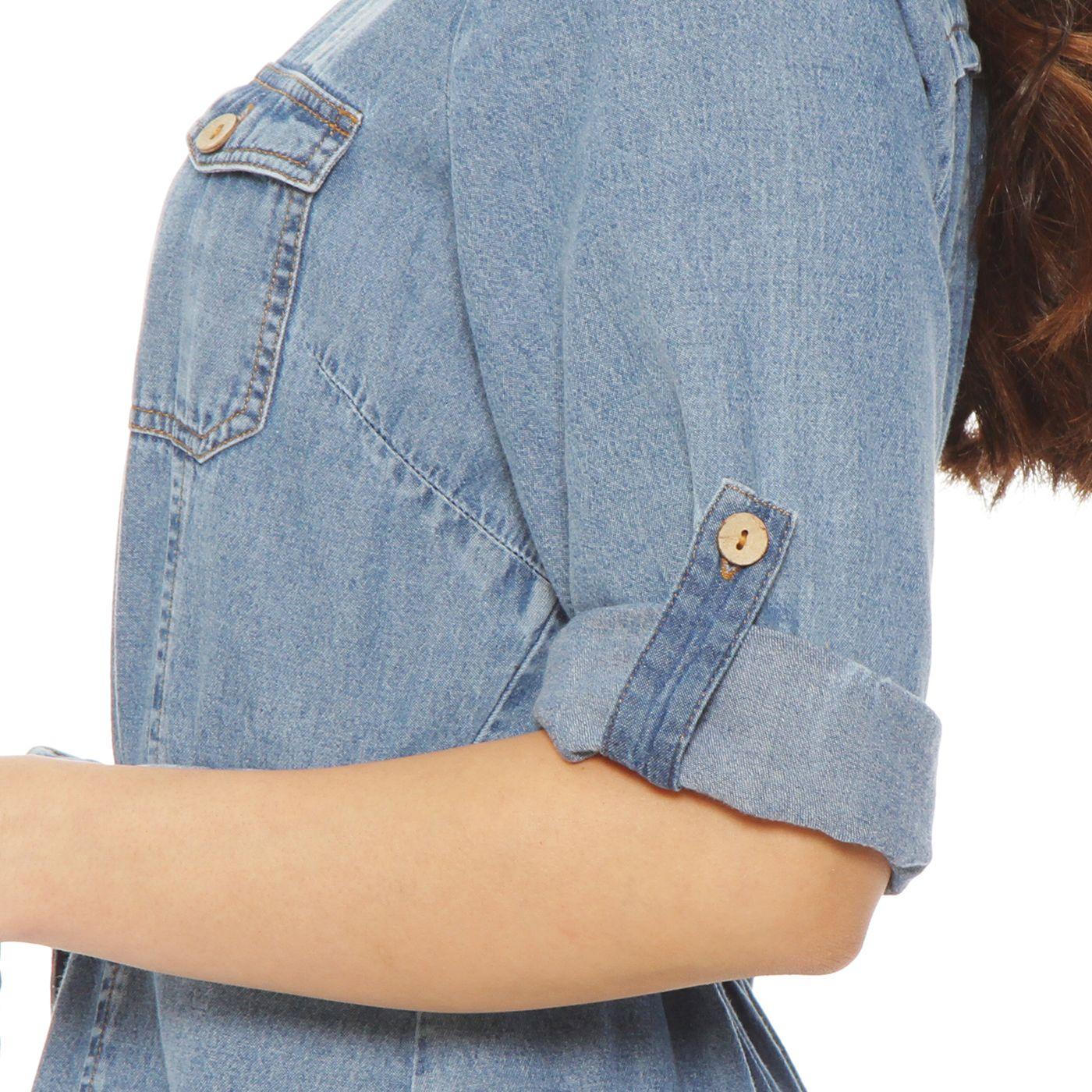 Vestido  Manga  Corta-5