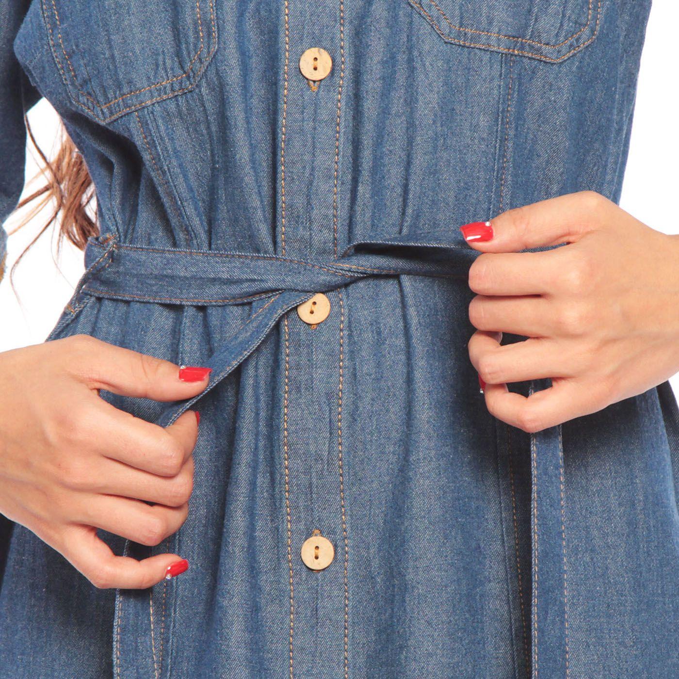 Vestido  Manga  Corta-8