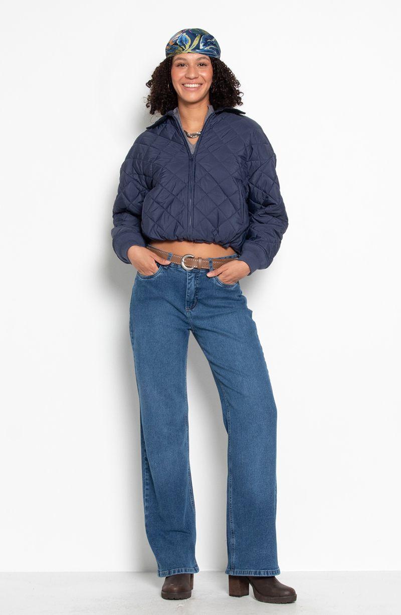 Chaqueta Manga Larga Con Bolsillo Y Cierre Delantero-5