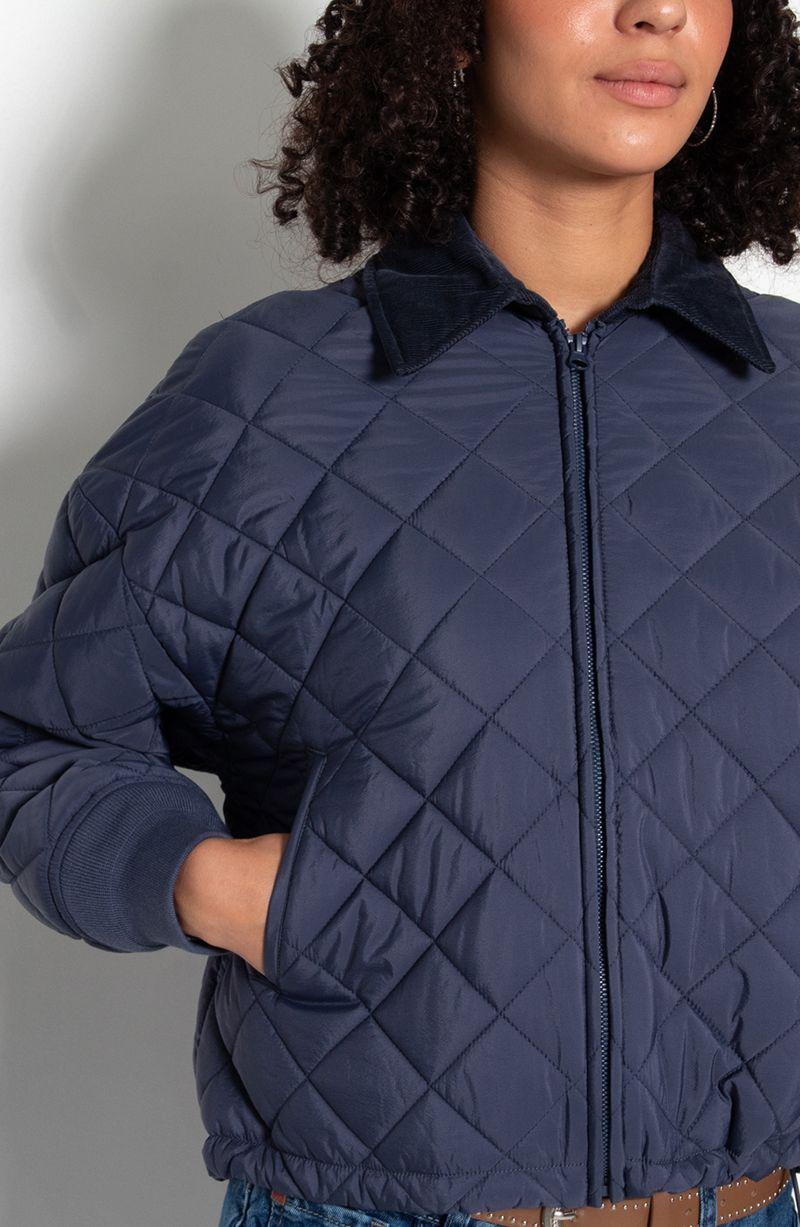 Chaqueta Manga Larga Con Bolsillo Y Cierre Delantero-8