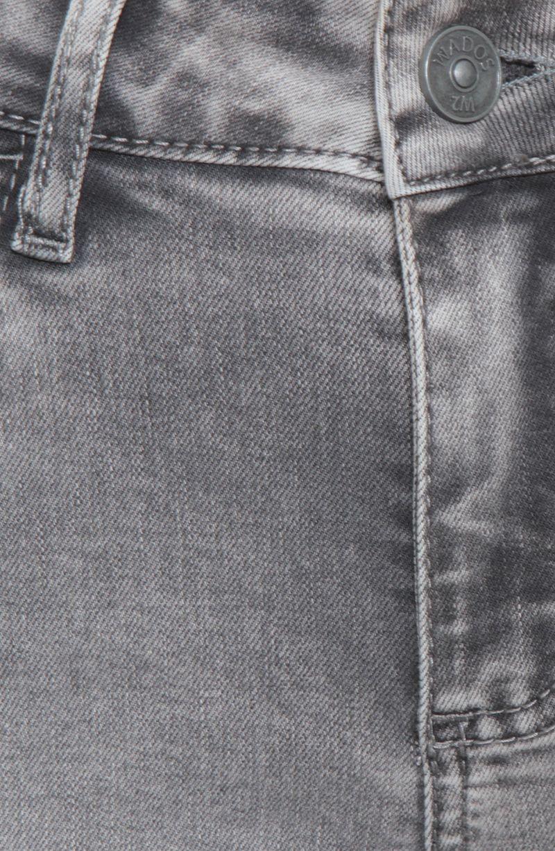 Jeans Recto Tiro Alto  Pretina   Basica 1 Boton-5