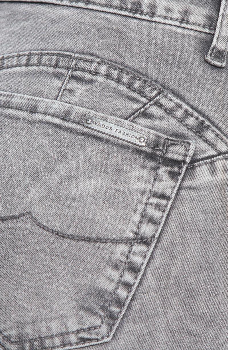 Jeans Recto Tiro Alto  Pretina   Basica 1 Boton-8