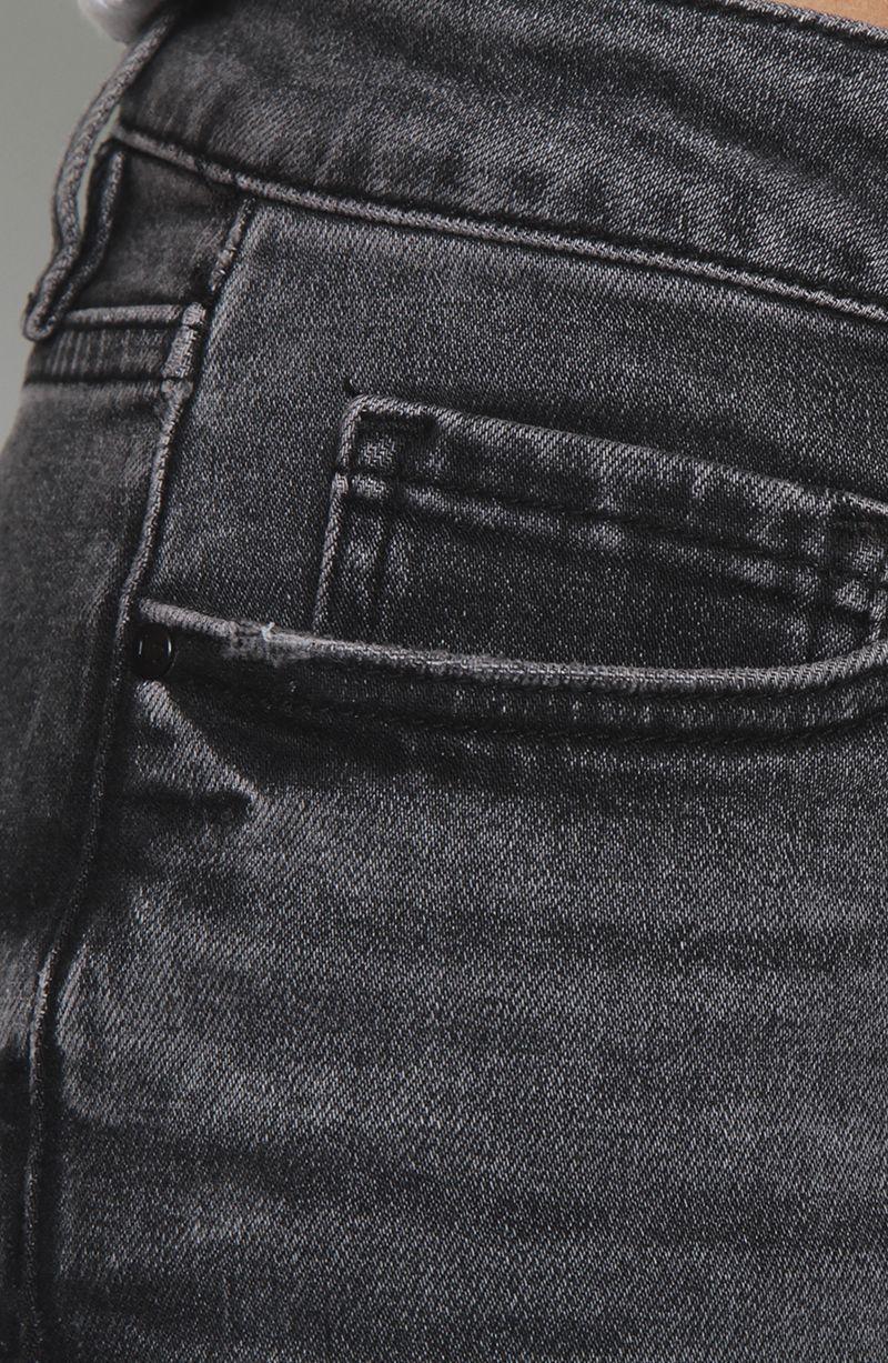 Jeans Flare   Tiro Alto   Pretina Basica 1 Boton-3