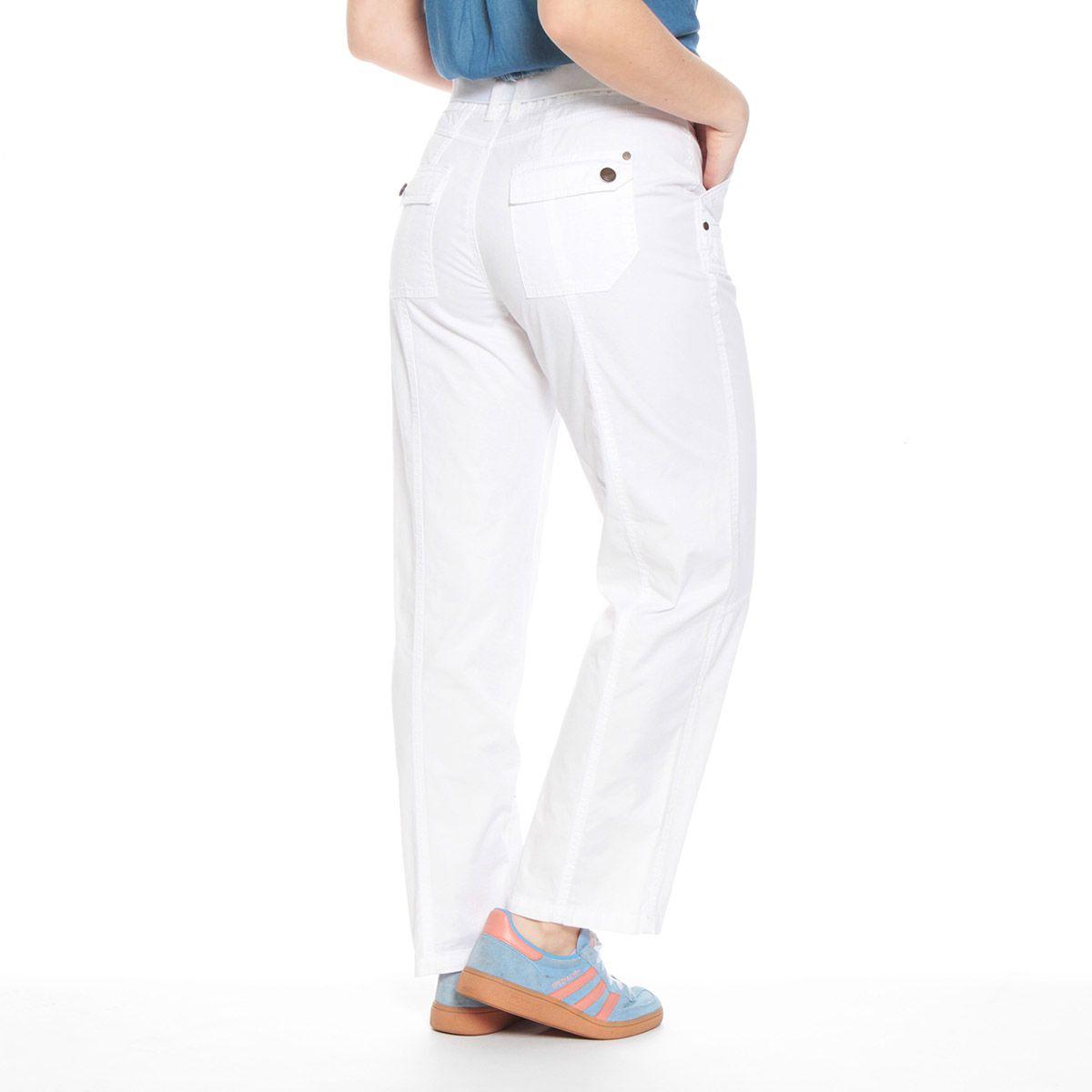 Pantalon Cargo Recto Pretina Basica Un Boton Con Cinturon-1