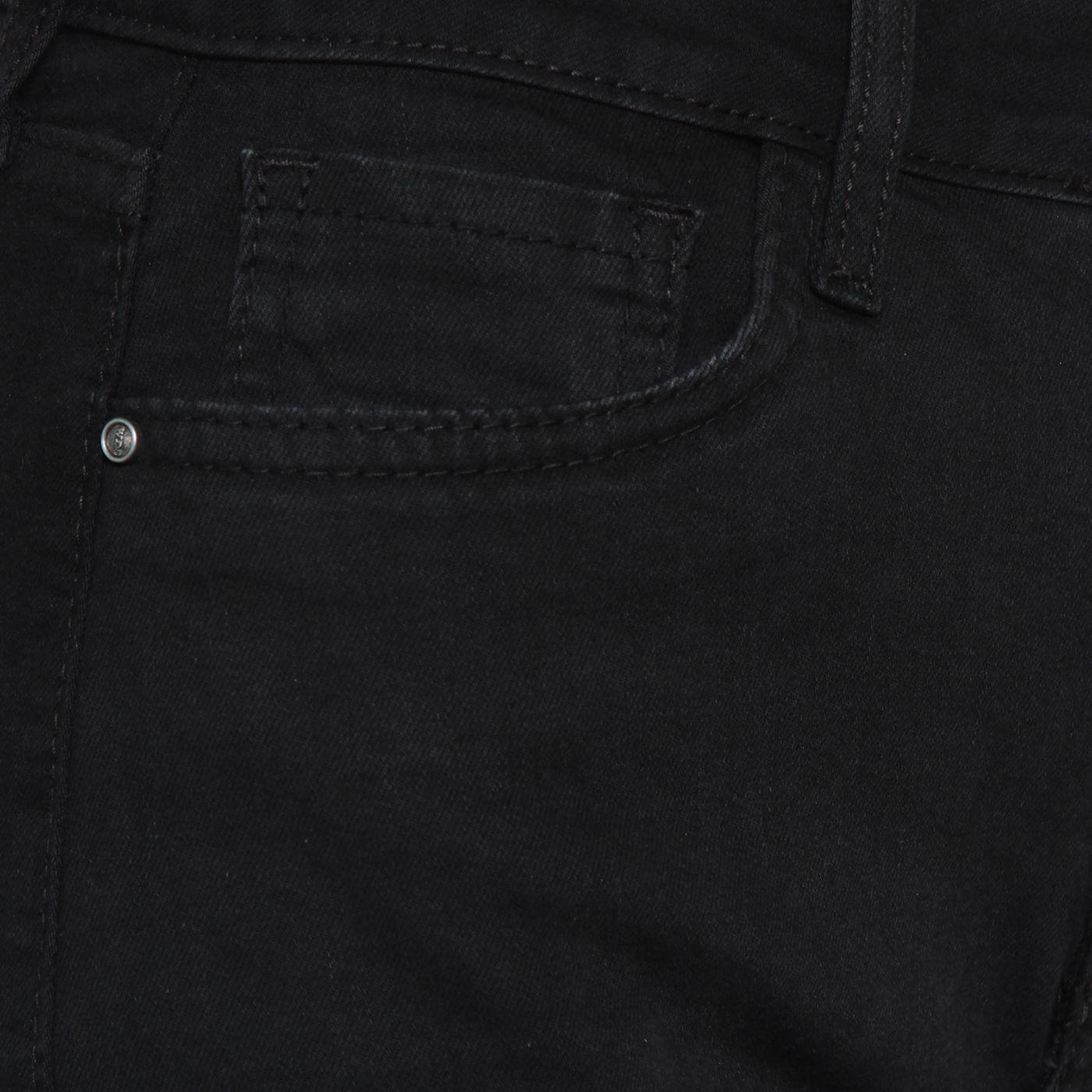 Jeans Recto Tiro Alto Pretina Basica   1 Boton-3