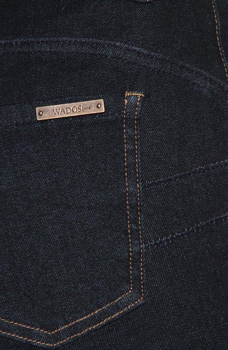 Jeans Recto Tiro Alto Pretina Media 2 Botones-4