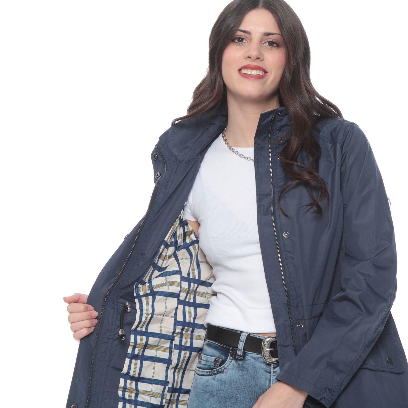 Chaqueta Con Gorro No Desmontable Con Forro-5