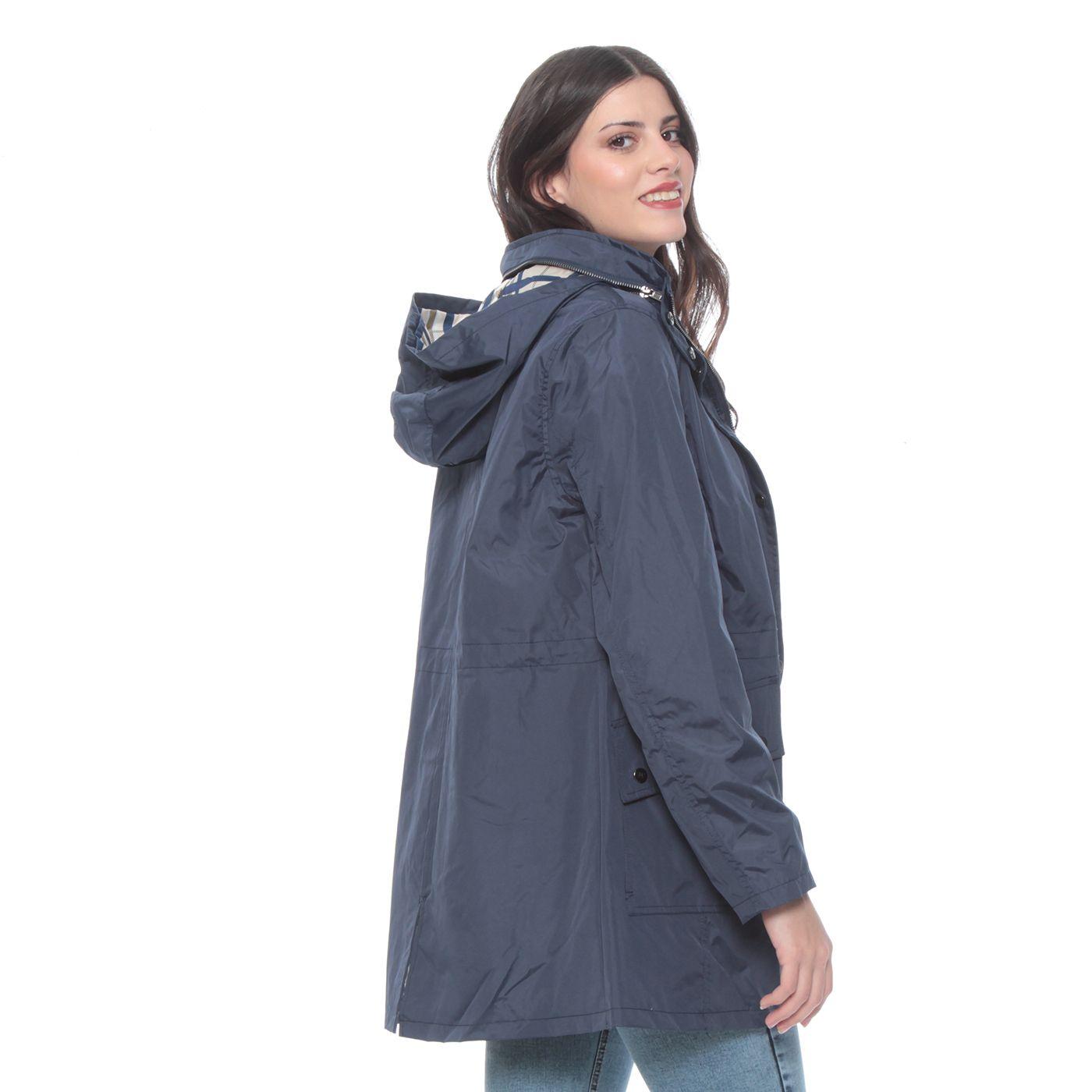 Chaqueta Con Gorro No Desmontable Con Forro-7