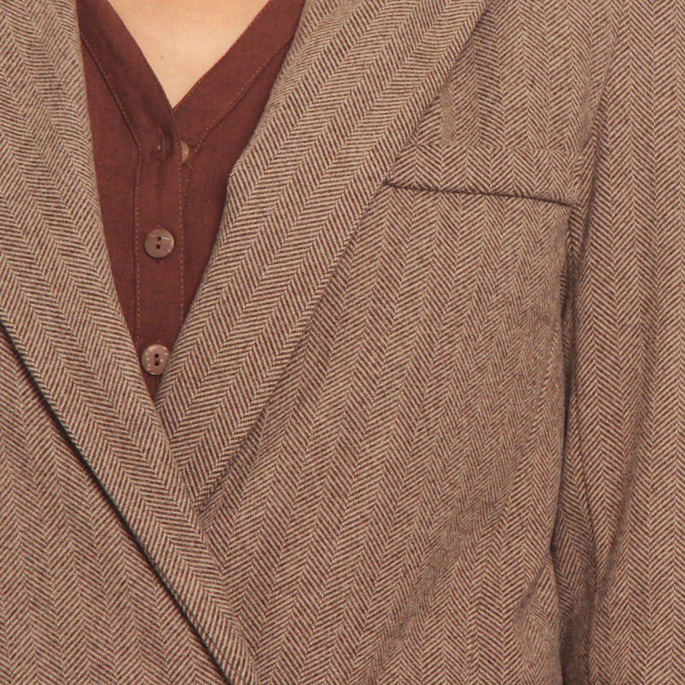 Blazer Manga Larga  Con   Bolsillos-2