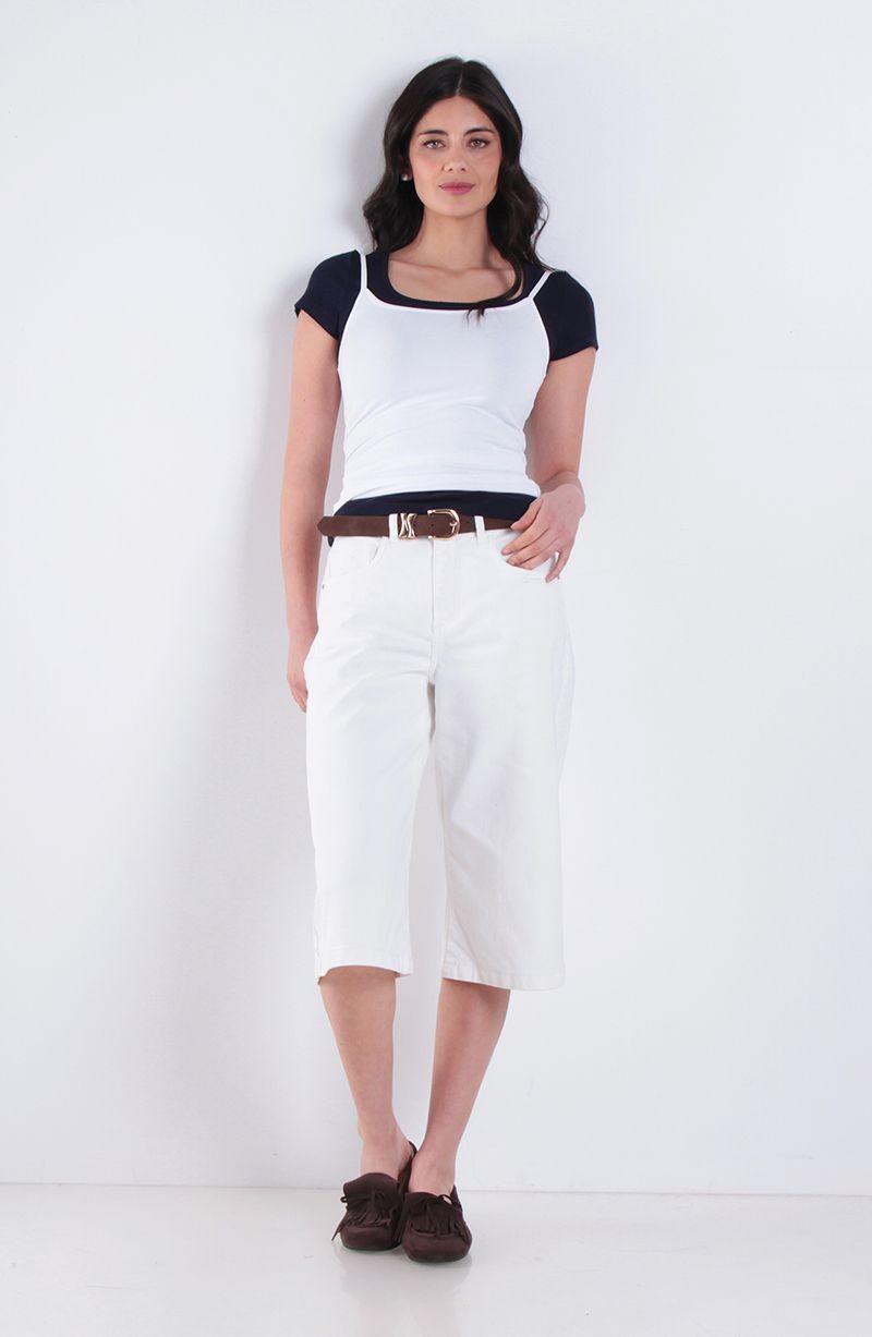 Polera Manga Corta Escote Cuadrado Rib-6