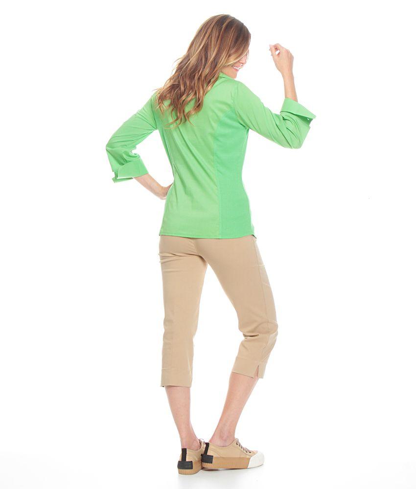 Blusa Con Detalle De Alforza En Delantero-1