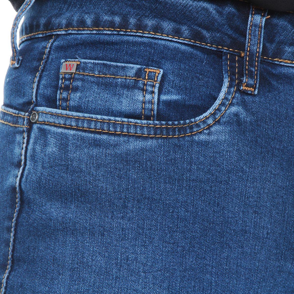 Jeans Boot Cut Tiro Alto Pretina Basica Un Boton Push In Push Up-7