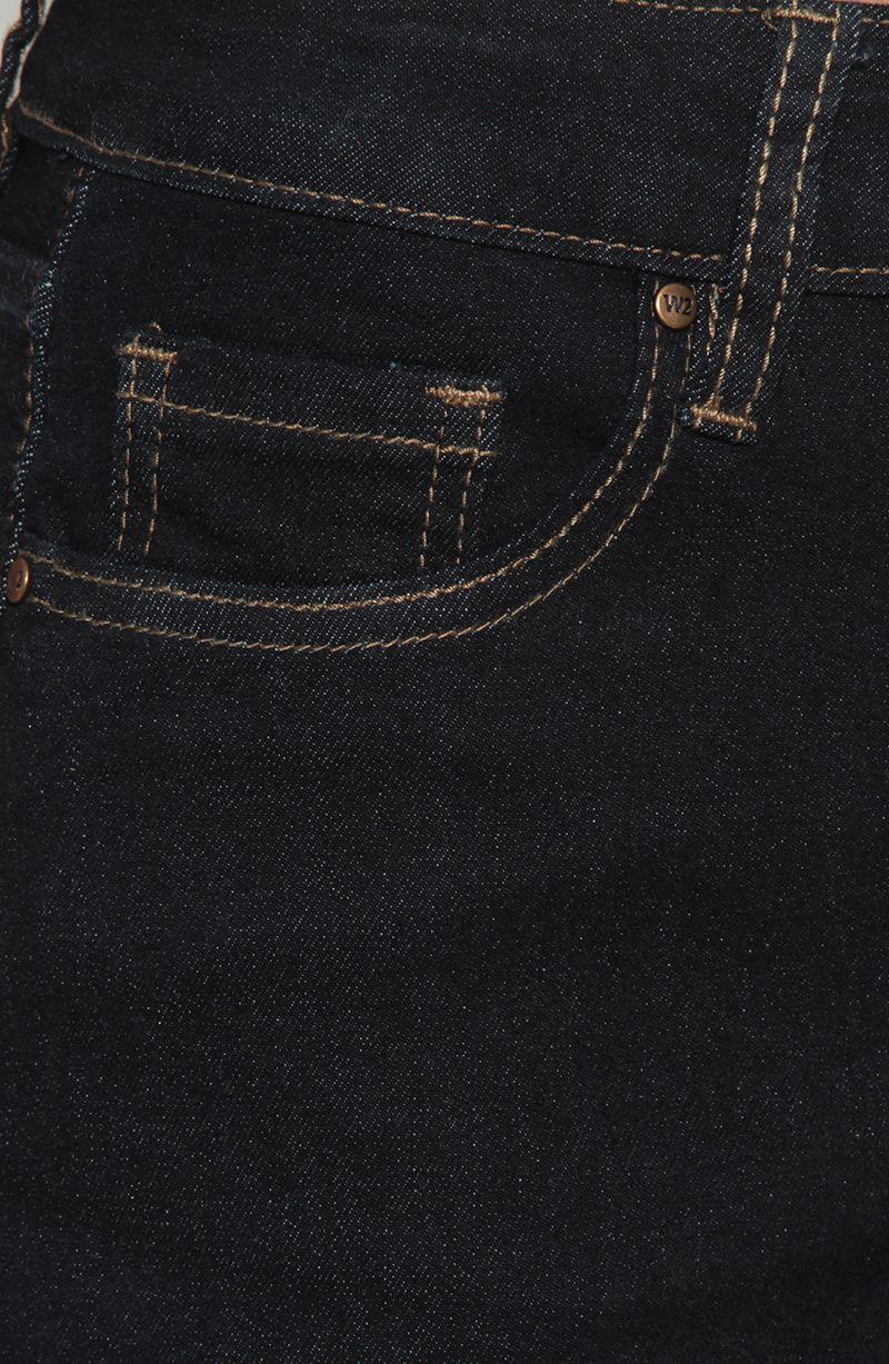 Jeans Wide Leg  Cuffed  Tiro Alto Pretina Basica 1 Boton-1