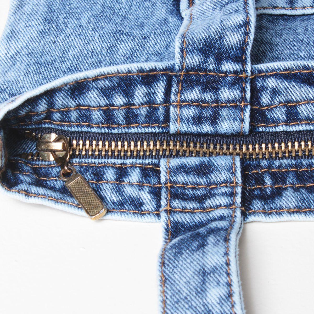 Bolso Denim Con Bolsillo-4