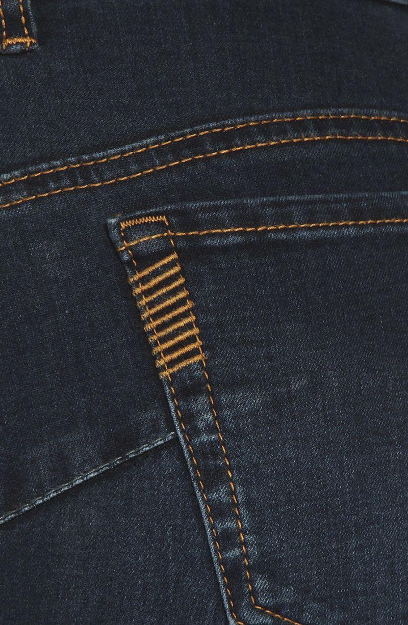 Jeans Flare Tiro Alto   Pretina Basica 1 Boton-9