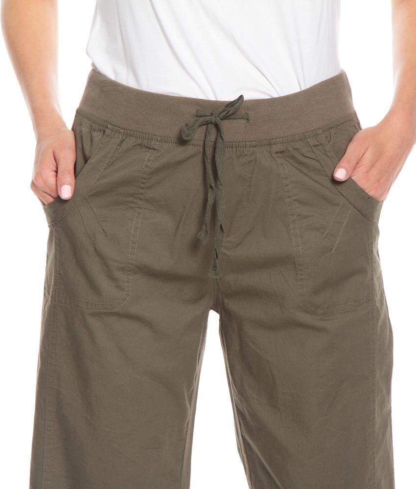 Pantalon Solido Pretina Elasticada Con Pabilo Basta Ajustable-3