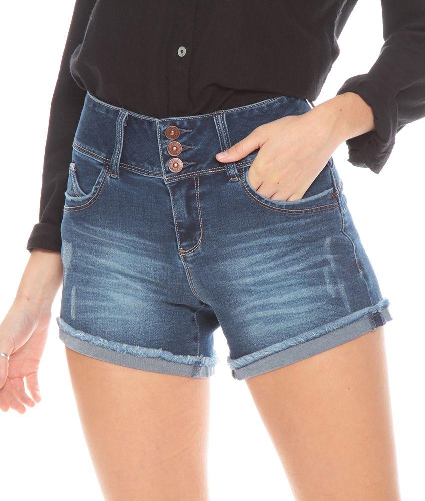 Short Denim Pretina 3 Botones-2