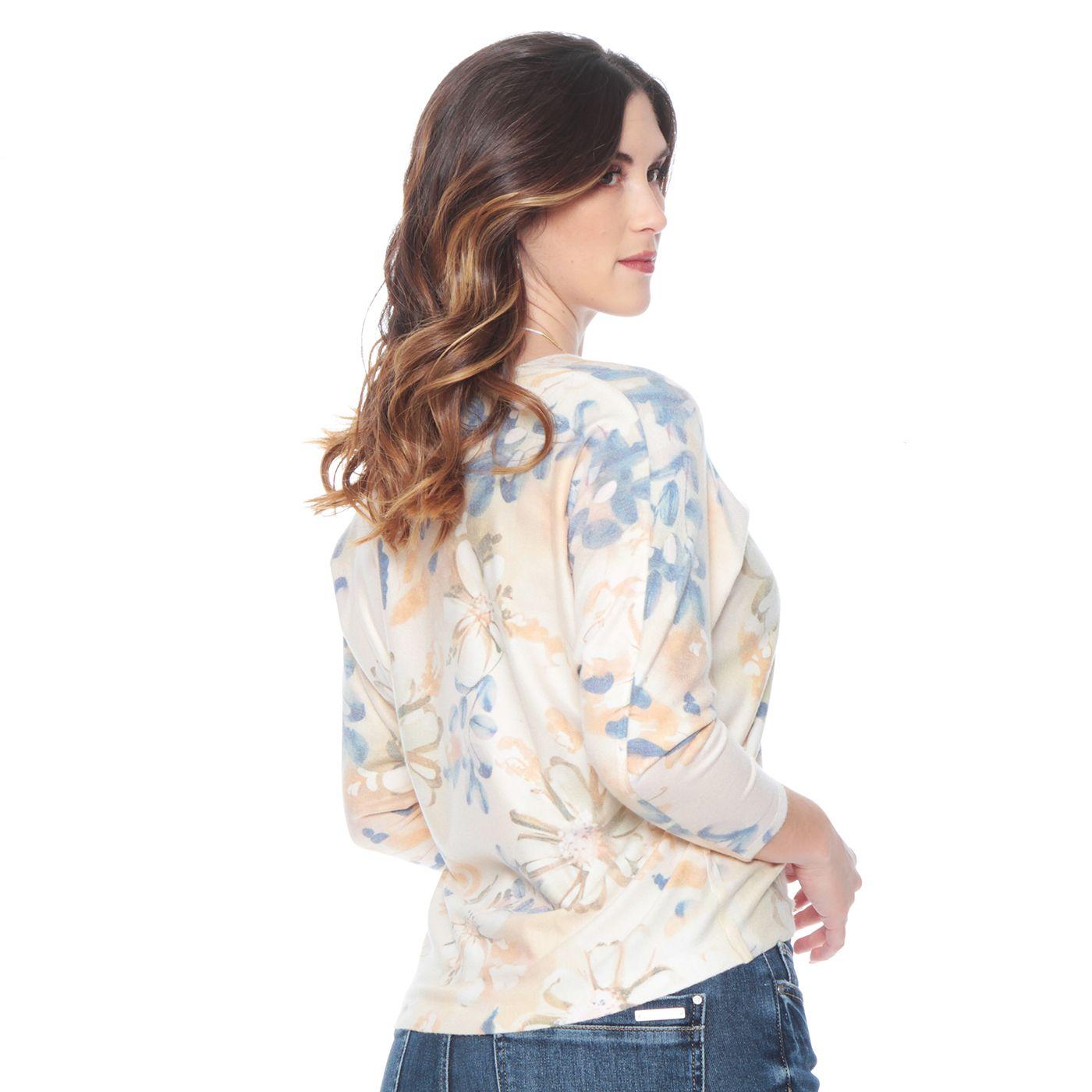 Sweater Sublimado Manga 3/4 Escote V-5