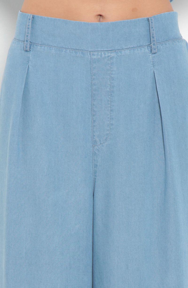 Conjunto Lyocell Blusa Sin Manga Y Pantalon-3