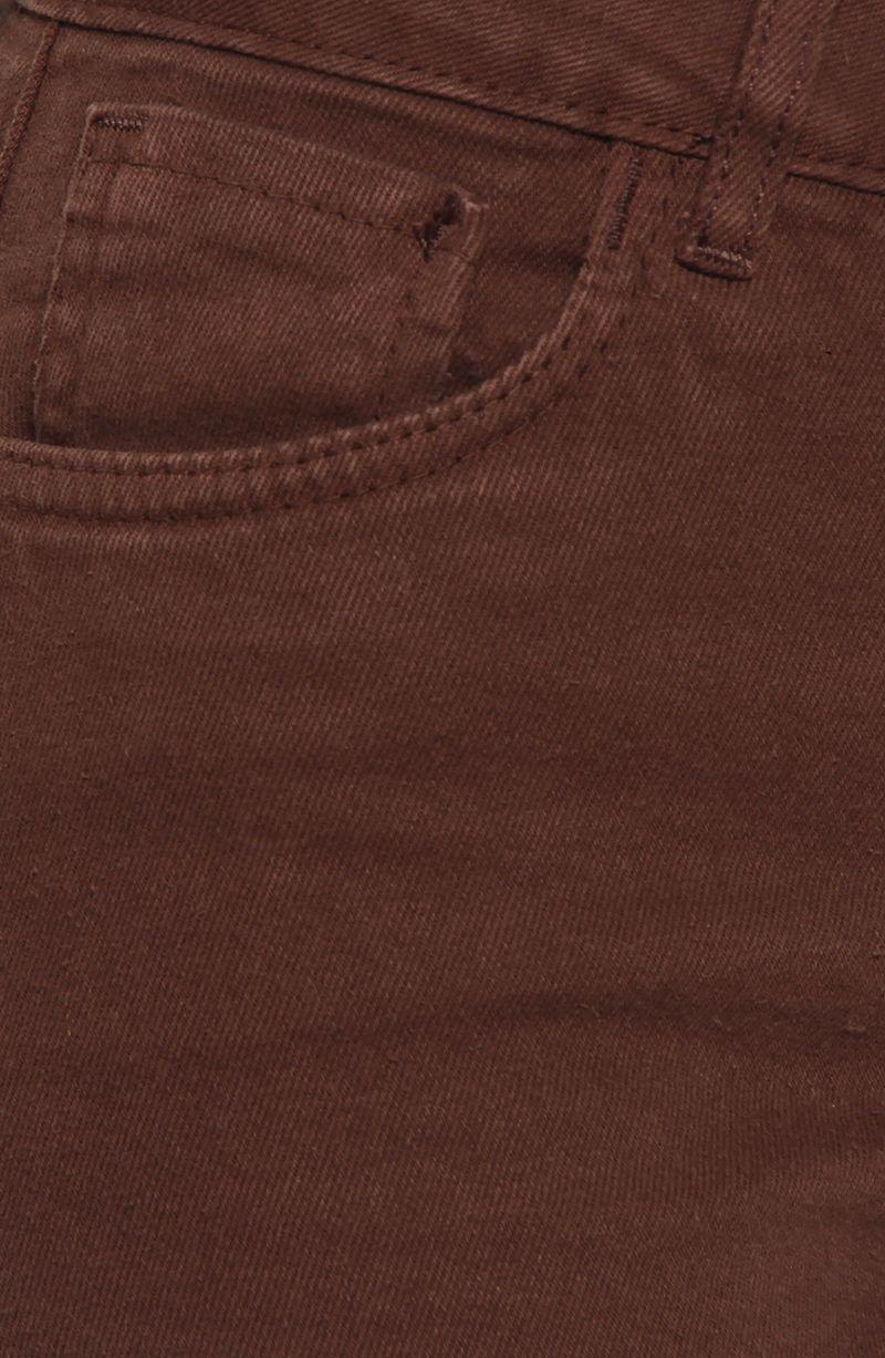 Jeans Recto Tiro Alto  Pretina Basica Un Boton-3