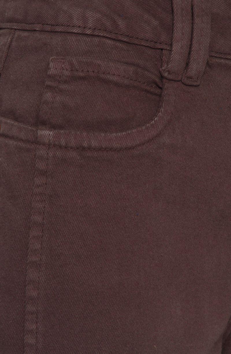 Jeans Wide Tiro Medio Pretina   Un Boton-3