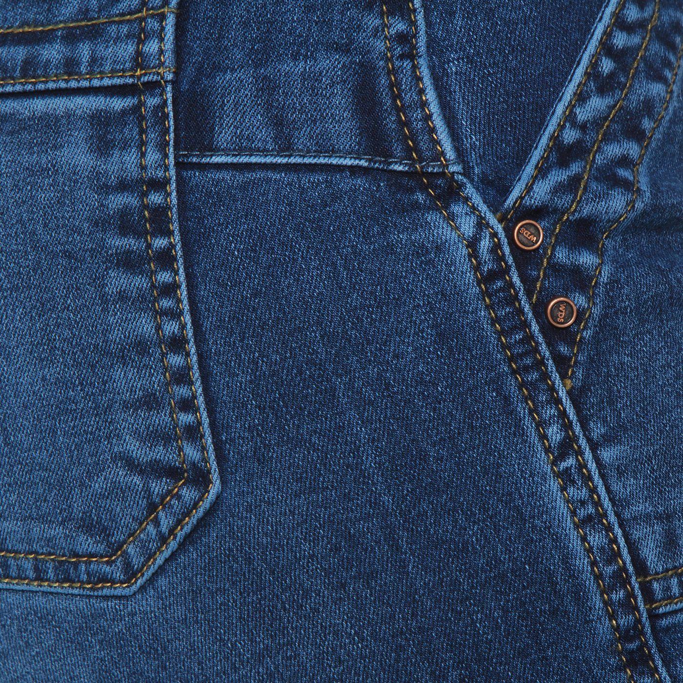 Jeans Cargo Recto Tiro Alto Push Up Pretina 1 Boton-8