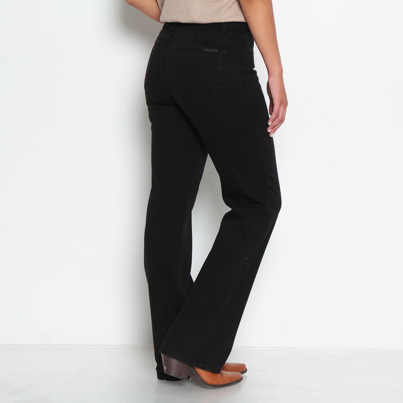 Jeans Recto Push In Push   Pretina Tiro Alto Un Boton-9